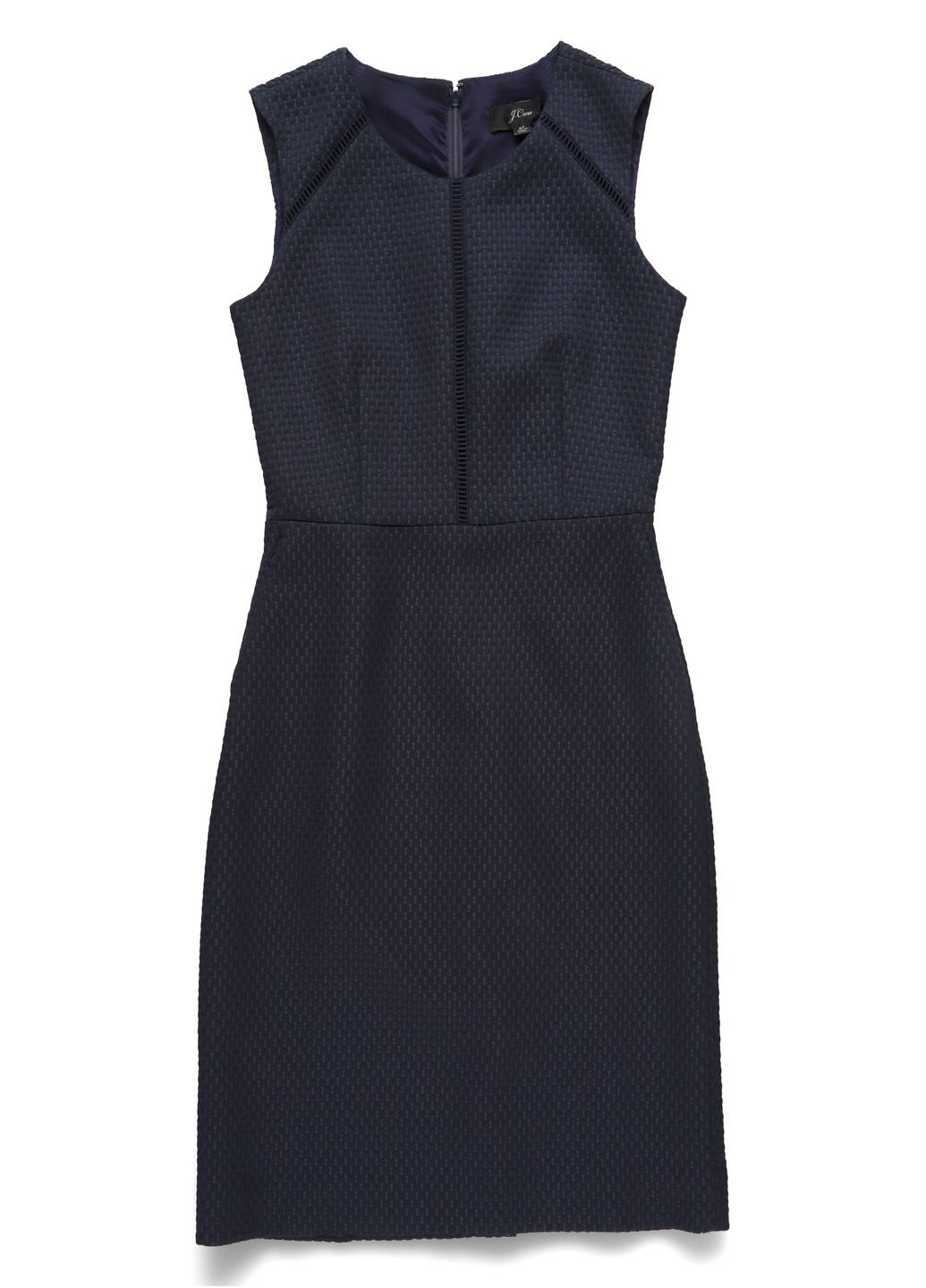 Темно-синее кэжуал платье J.Crew однотонное