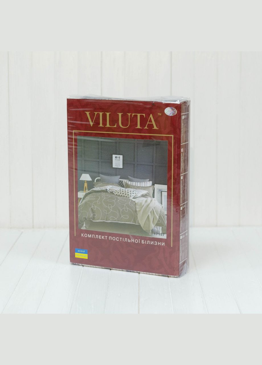 Постільна білизна Вілюта ранфорс 17157 євро Viluta (288044810)