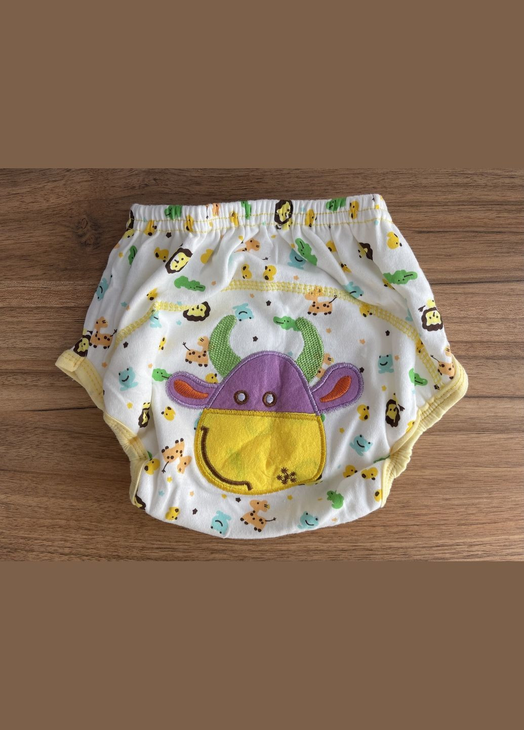 Тренировочные трусики для приучения к горшку Многоразовые трусики детские 7-11 кг S/80 с бычком LELUNO (314706813)