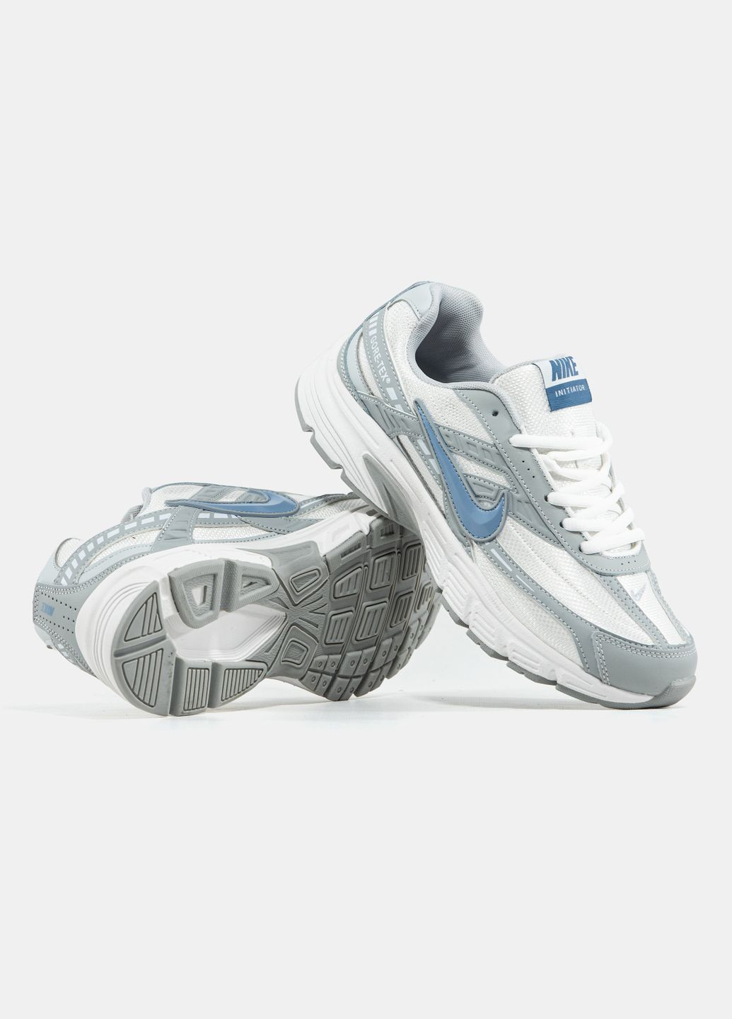 Кросівки жіночі Nike Initiator White Grey Blue Gore-Tex | Найк Інітіатор Гор-Текс білі No Brand білі демісезони (345562957)