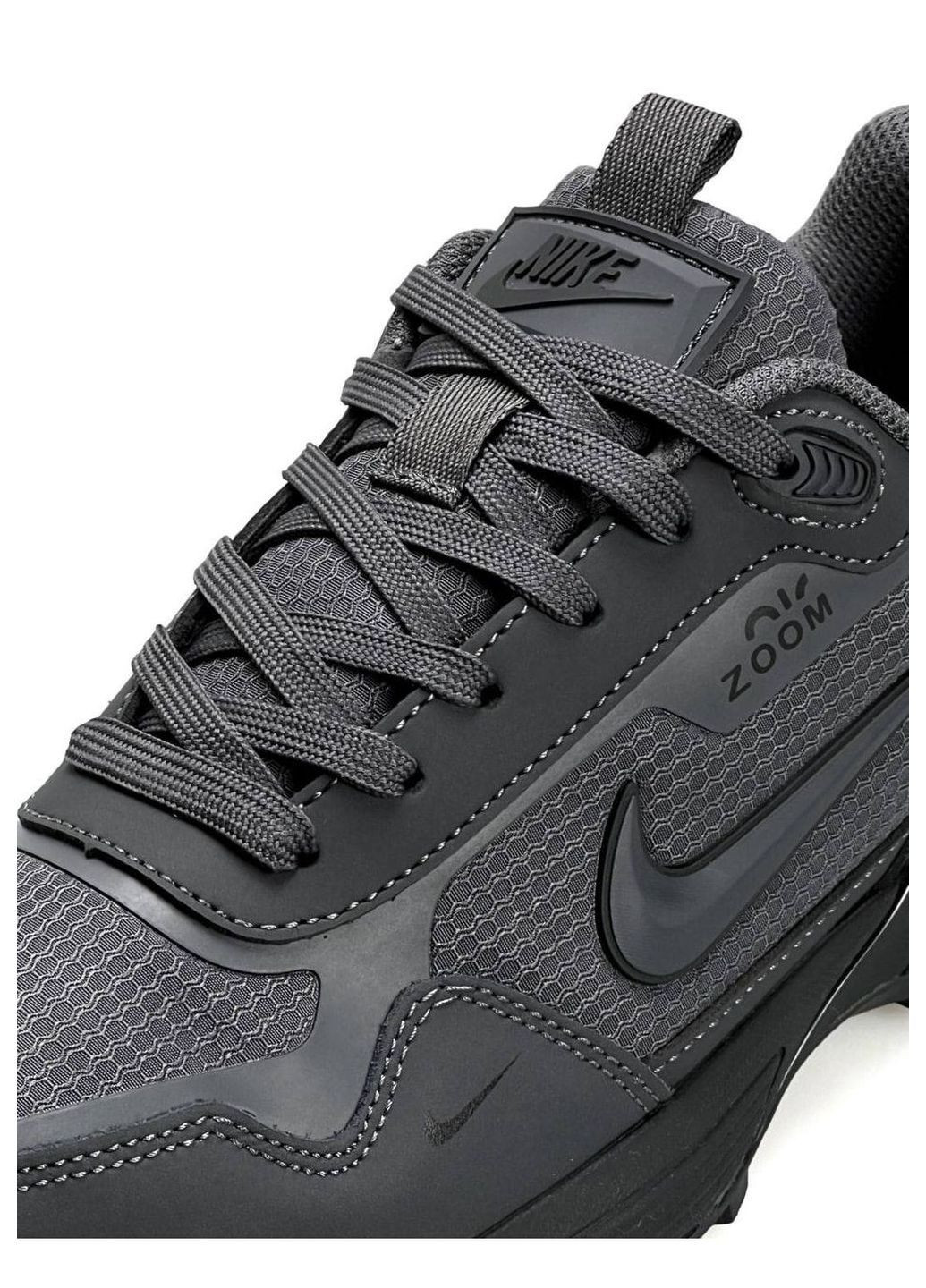 Серые демисезонные кроссовки No Brand