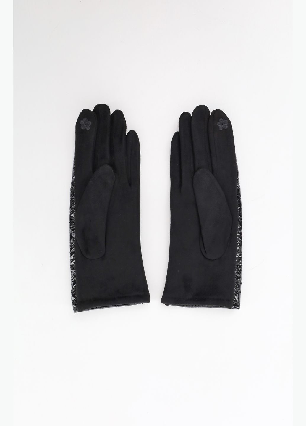 Жіночі рукавички колір чорний ЦБ-00227344 No Brand (282969530)