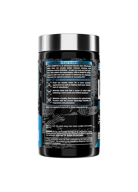 Діуретик Lipo-6 Diuretic, 80 капсул Nutrex Research (322721343)