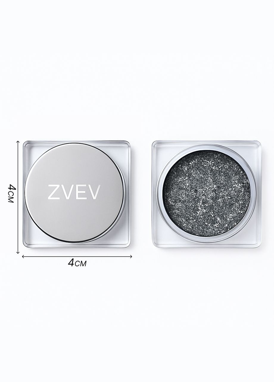 Гелевые тени-спаркл Zvev flash drill polarized eye shadow Diamond glow 03 China (342059820)