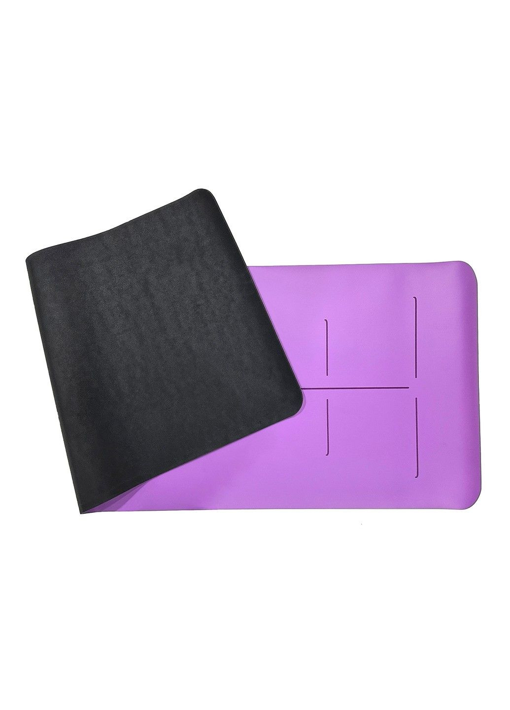 Килимок для йоги професійний каучук 5 мм EF-1925-V Violet EasyFit (295548019)