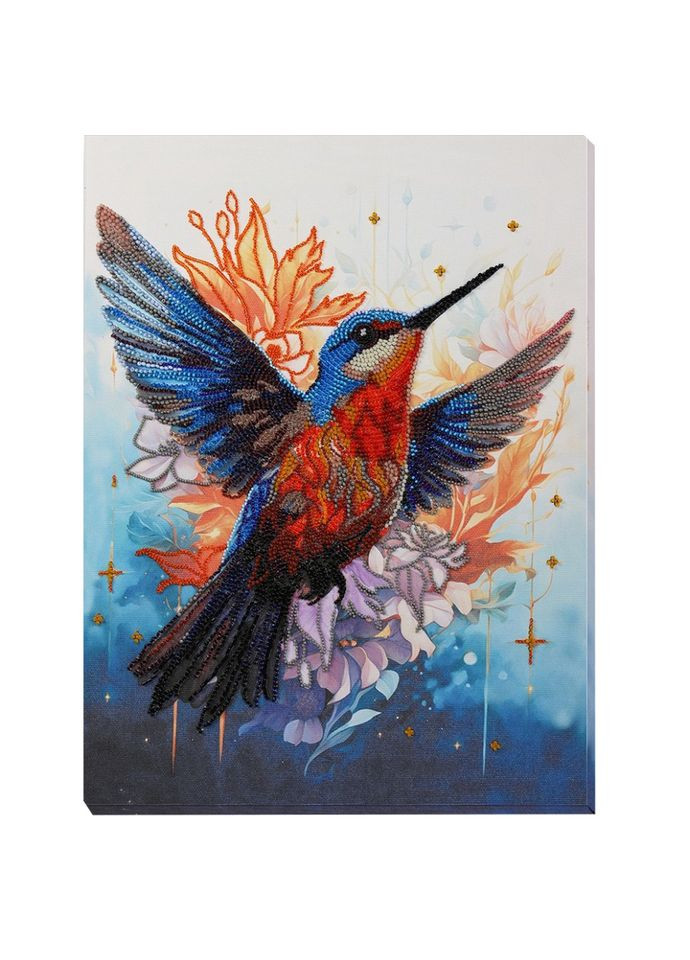 Набір для вишивання бісером "Барвистий помах крила" AB-901 на натуральному холсті Abris Art (336330795)