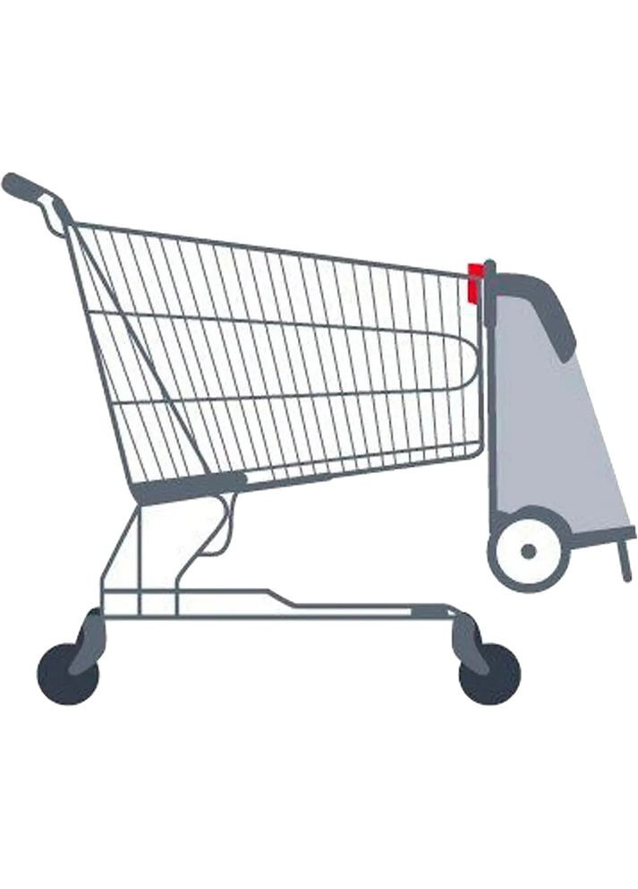 Сумка-візок Twin 56 Black (169324) Gimi (323100138)