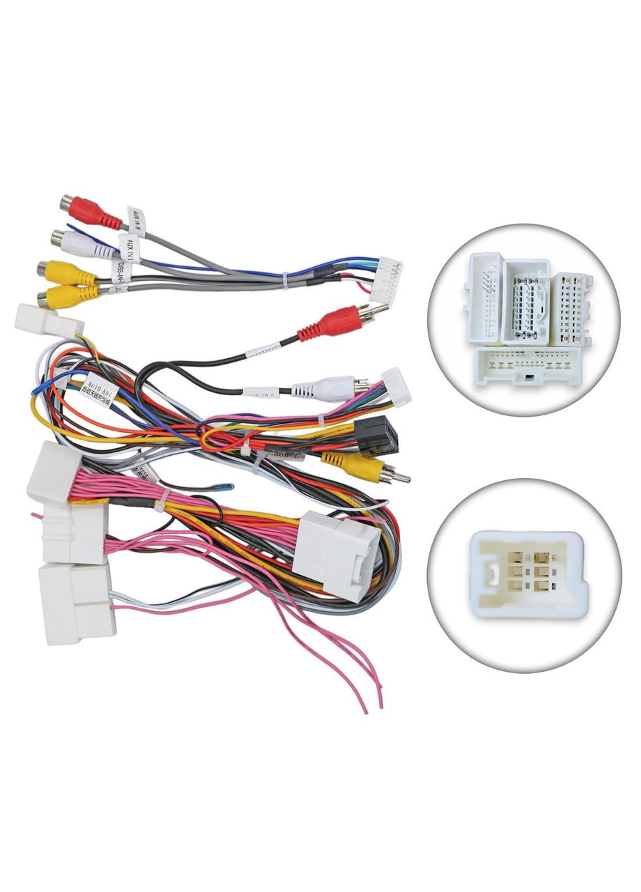 Переходник питания серии с адаптером CANBUS для Toyota QBR-W TY-0462 (проволока) QIV (299906338)