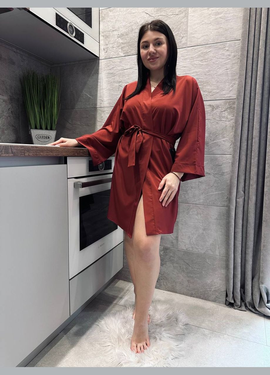 Халат однотонний жіночий Exclusive (323159391)