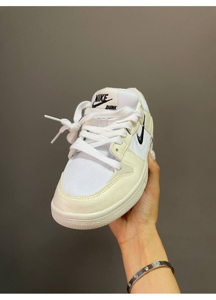 КРОССОВКИ ЖЕНСКИЕ NIKE SB DUNK PALE IVORY BLACK НАЙК СБ ДАНК No Brand чёрные демисезоны (367168072)