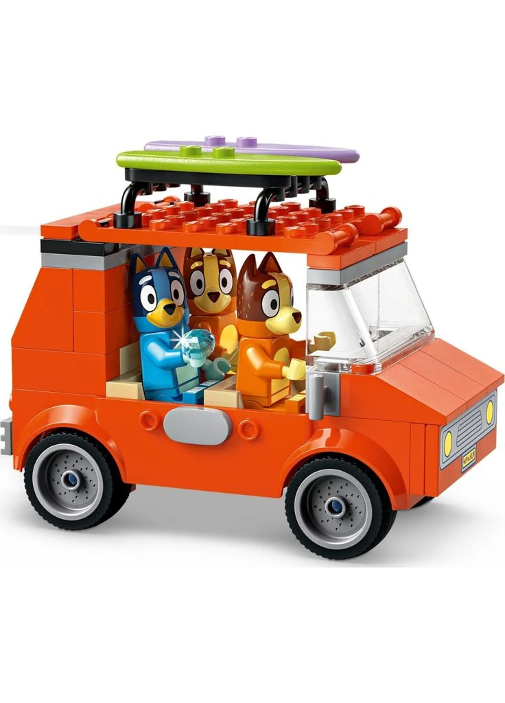 Конструктор Bluey Пляж і сімейна поїздка на автомобілі Блуї (11202) Lego (386196363)
