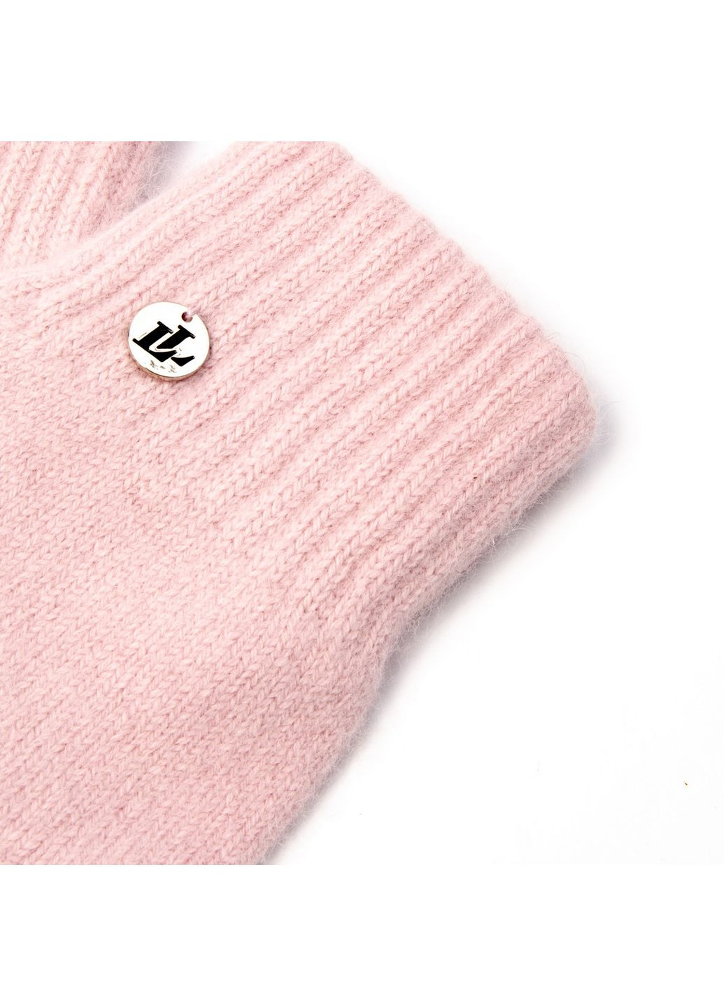 Рукавиці жіночі ангора рожеві GERA LuckyLOOK 237-537 (322790012)