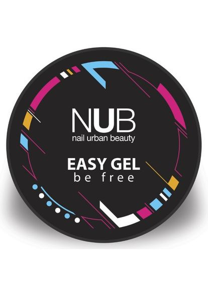 Гель для дизайна Easy Gel 5 мл (паутинка) №4 NUB (297923654)