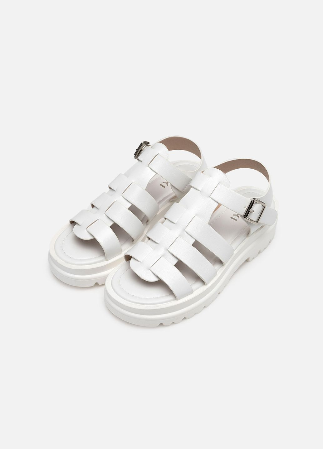 Белые женские босоножки цвет белый cb-00238327 Yuki