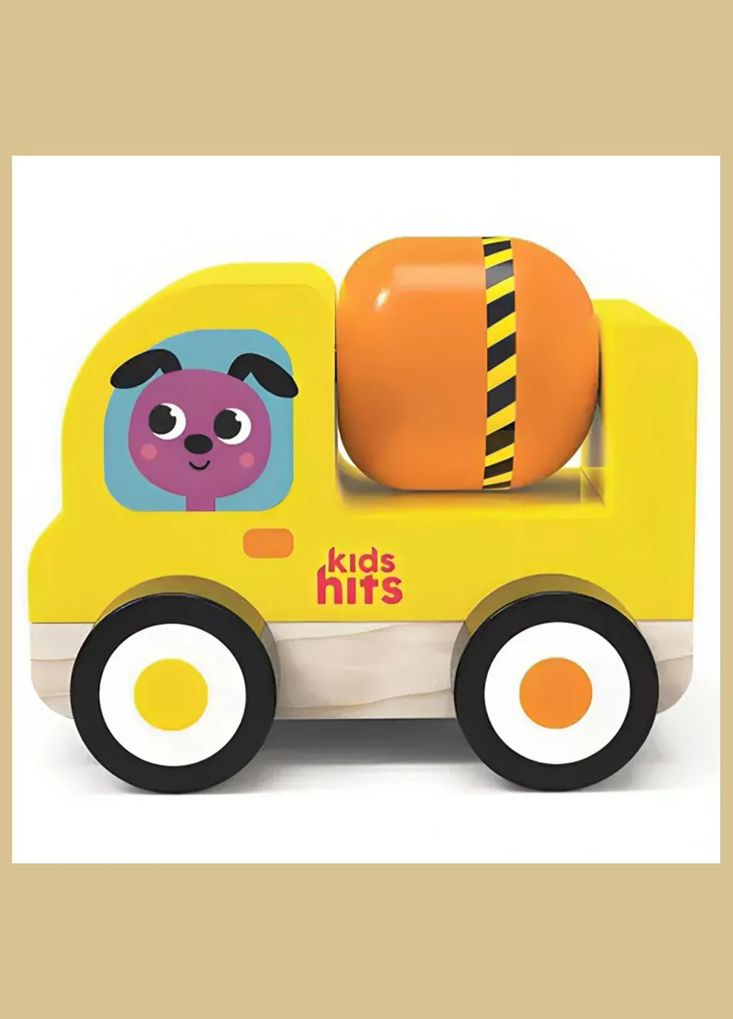 Іграшка дерев'яна Бетонозмішувач (KH20/017) Kids Hits (333253254)