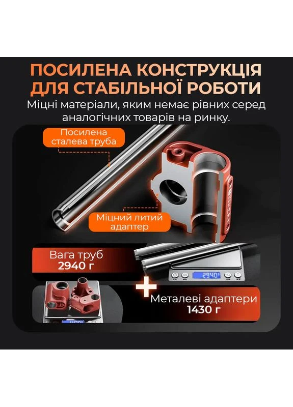 Штатив для микроскопа Dragon Arm универсальный / вращение 360° / длина 400 мм / диаметр 32 мм / Red YCS (386328319)