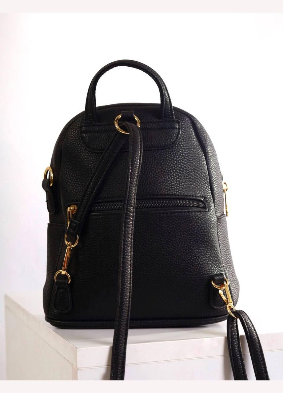 Рюкзак жіночий невеликий чорного кольору No Brand Рюкзак для міста (334728665)