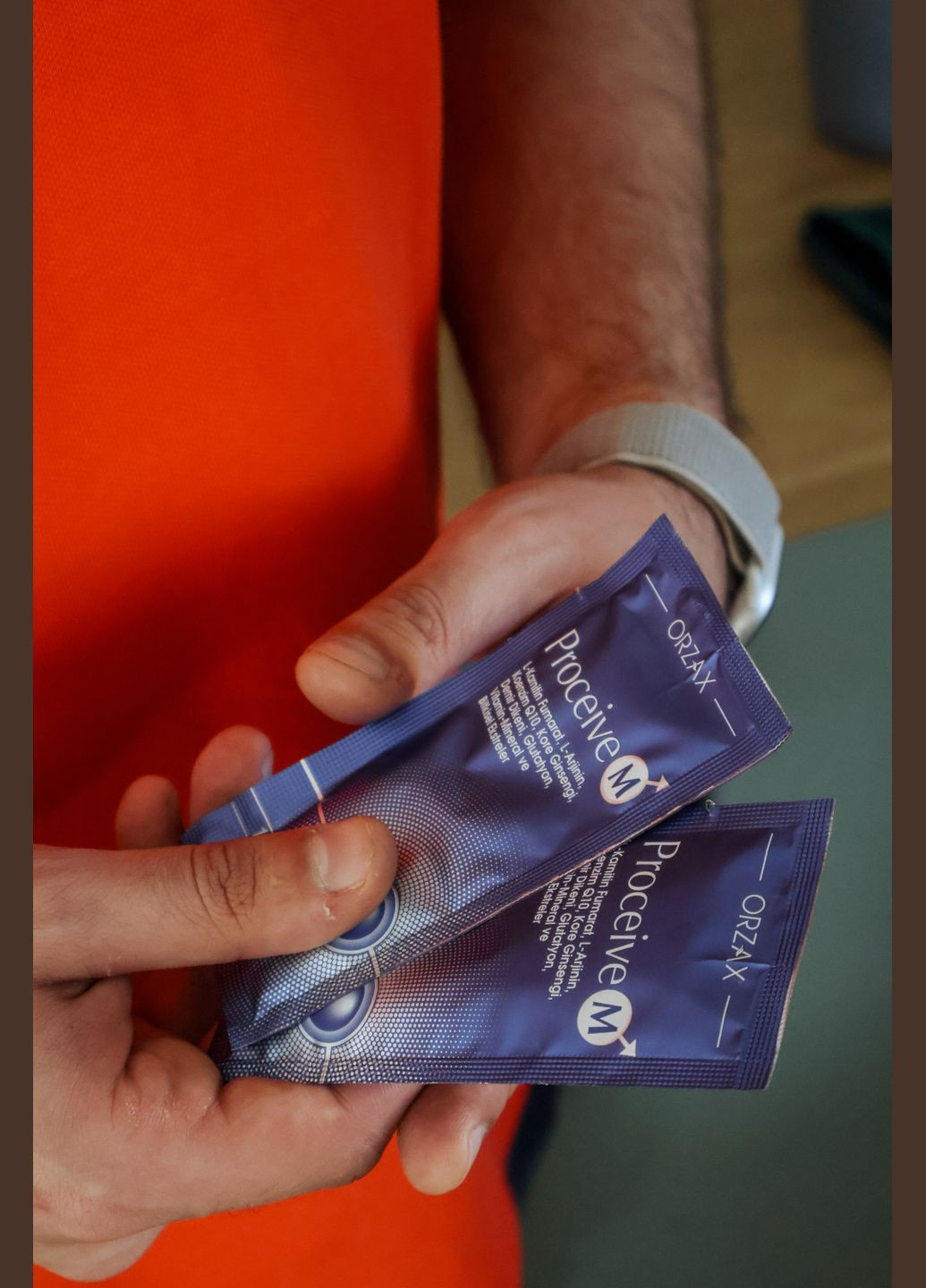 Диетическая добавка Proceive M для мужчин: поддержка репродуктивного здоровья. 30 саше Orzax (341327002)