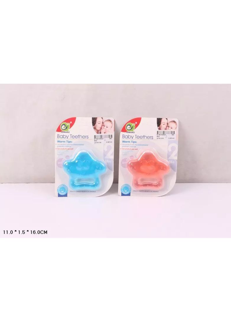 Брязкальце-прорізувач для малюків, м'яка та безпечна іграшка, в асортименті - No Brand B22 (371924833)