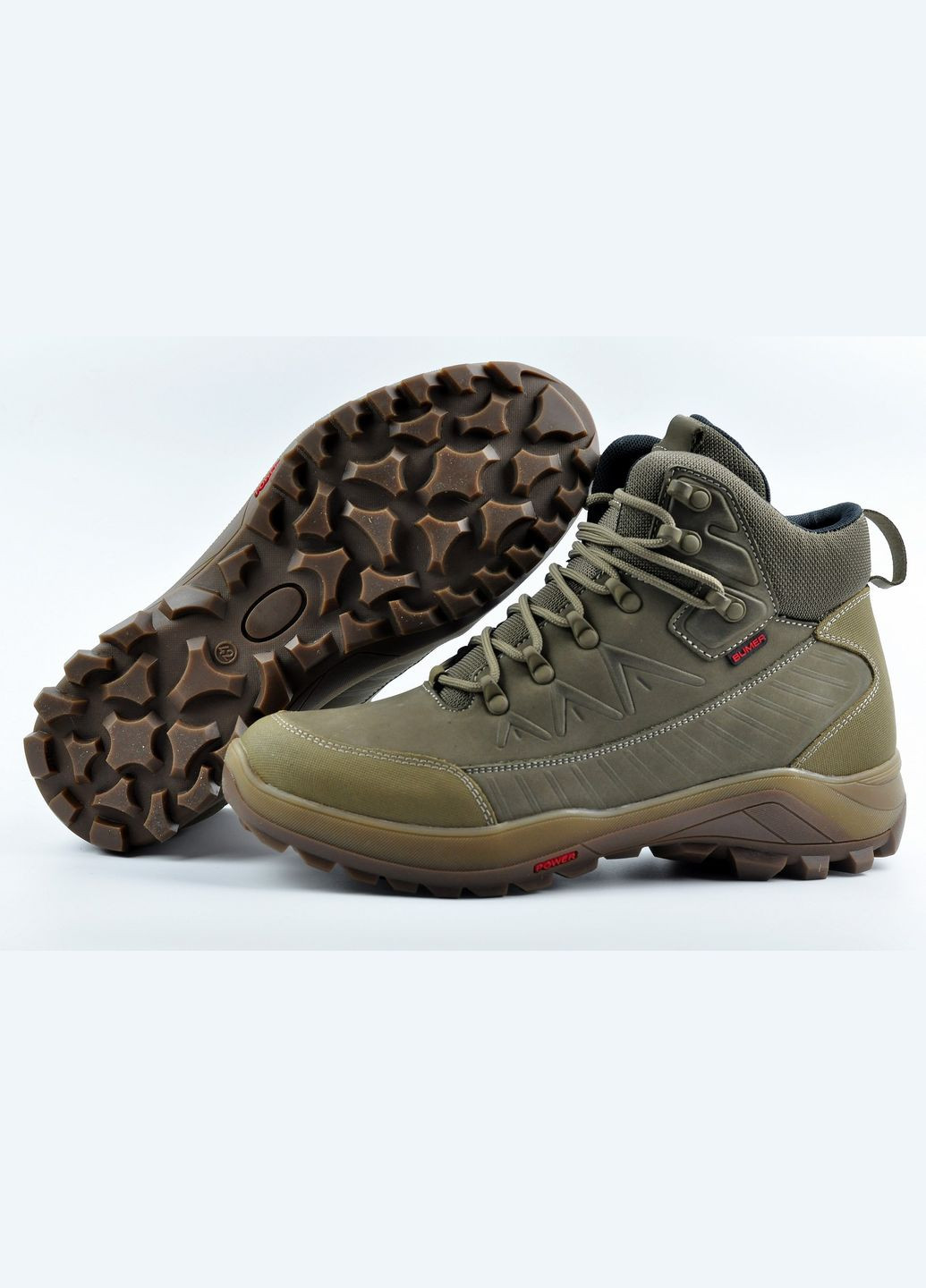 Светло-коричневые зимние ботинки Bumer