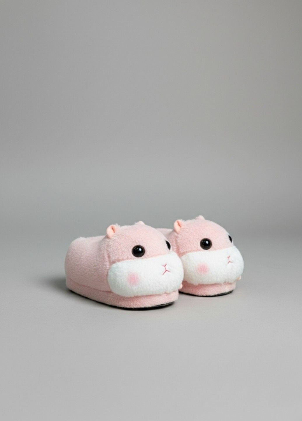 Капці іграшки Хом'як домашні для підлітків та дорослих рожевий плюшеві Lalapka (370204938)