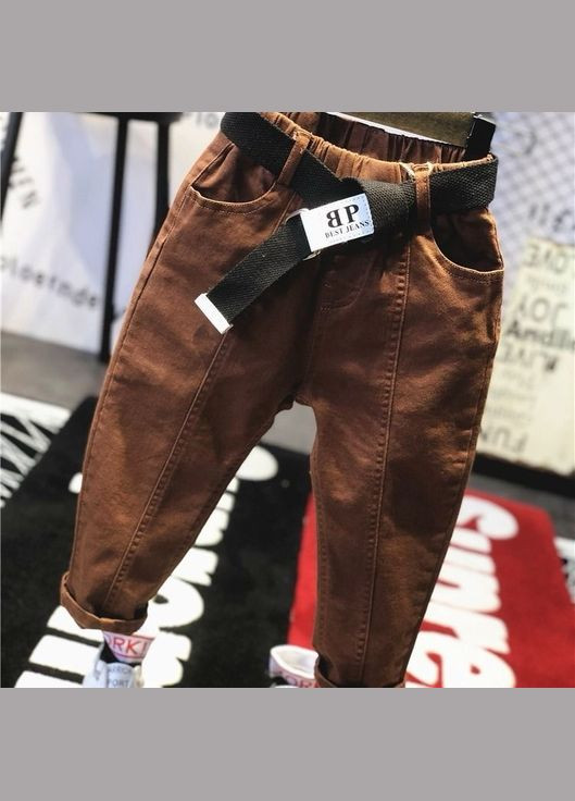 Коричневые праздничный, коктейльный, спортивные, повседневный, карнавальный, джинсовые, нарядные, классические, домашние, пляжный, кэжуал зимние брюки джоггеры, классические, зауженные, галифе, прямые BabyStyle