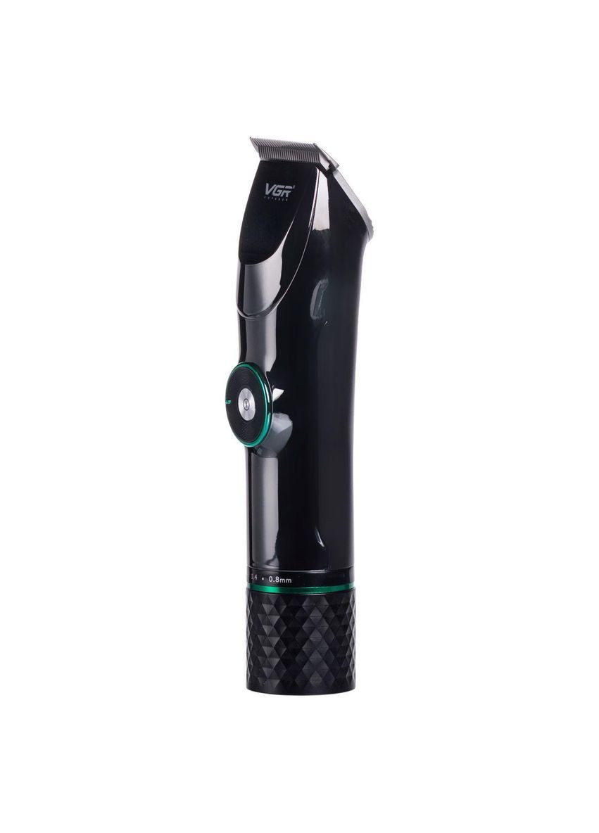 Профессиональная машинка для стрижки волос и бороды с LED-дисплеем и подставкой V-256 VGR (368767506)