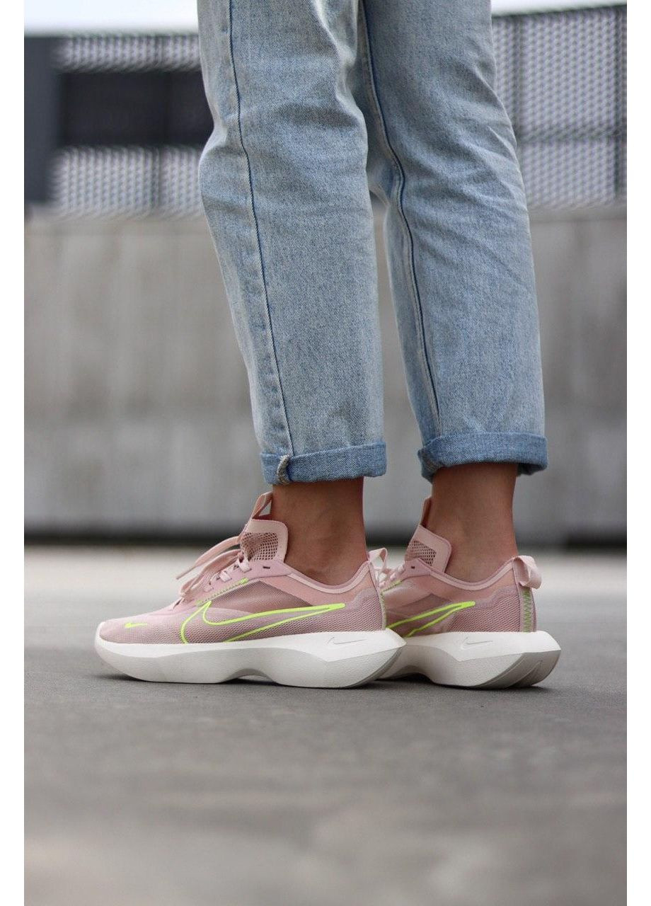 Рожеві Осінні кросівки чоловічі nike vista lite beige white найк віста лайт No Brand