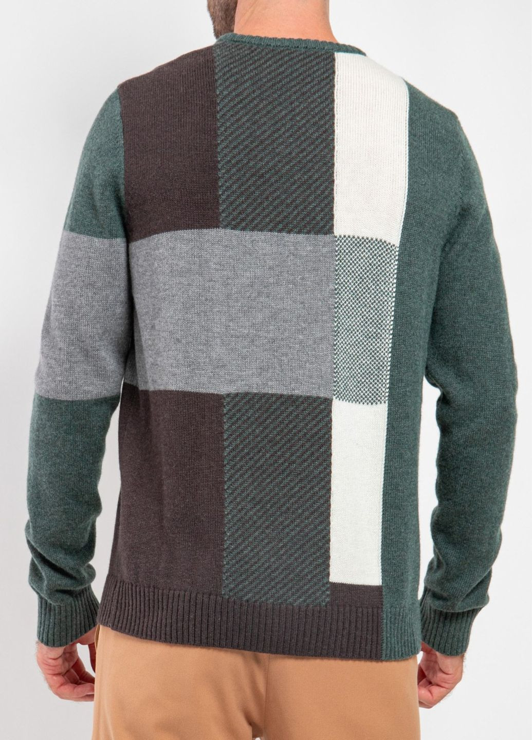 Комбинированный демисезонный свитер Harmont & Blaine