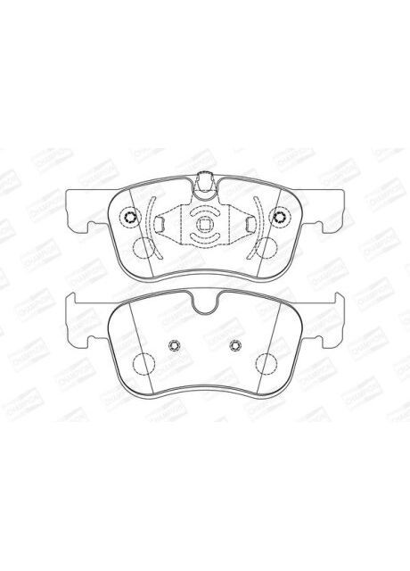 Колодки гальмівні дискові передні Citroen Berlingo (18-), C4 Picasso (13-)/ Opel Combo E (573604CH) Champion (362091619)
