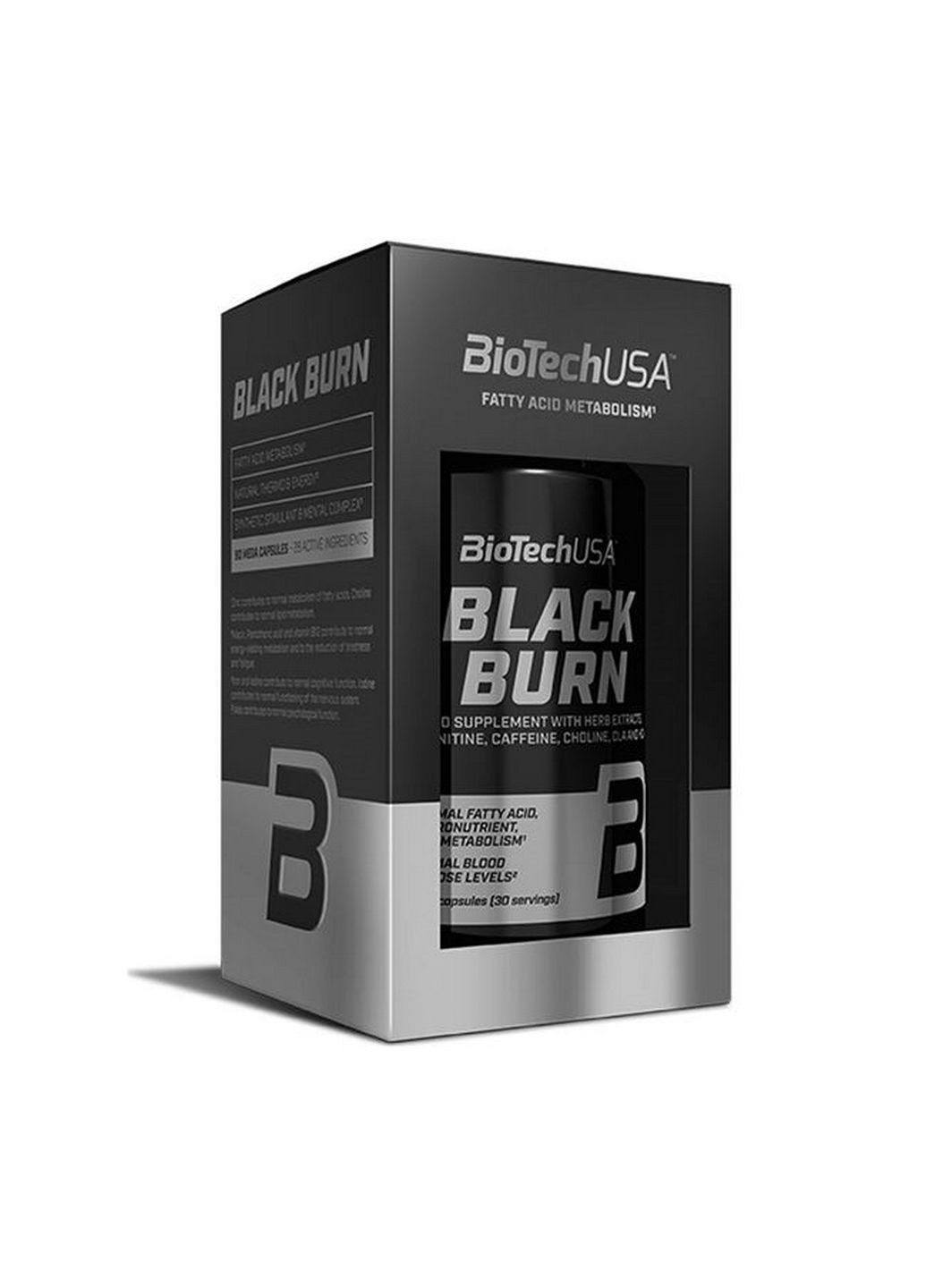Жироспалювач Black Burn, 90 капсул Biotech (295899121)