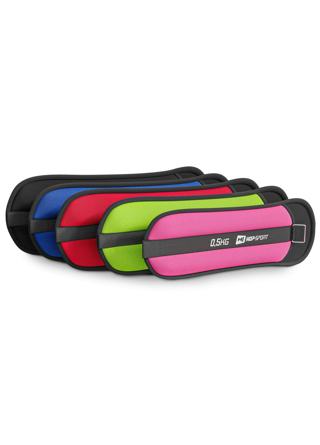 Обважнювачі для ніг та рук HS-S003WB 2х1,5кг червоні Hop-Sport (301538900)