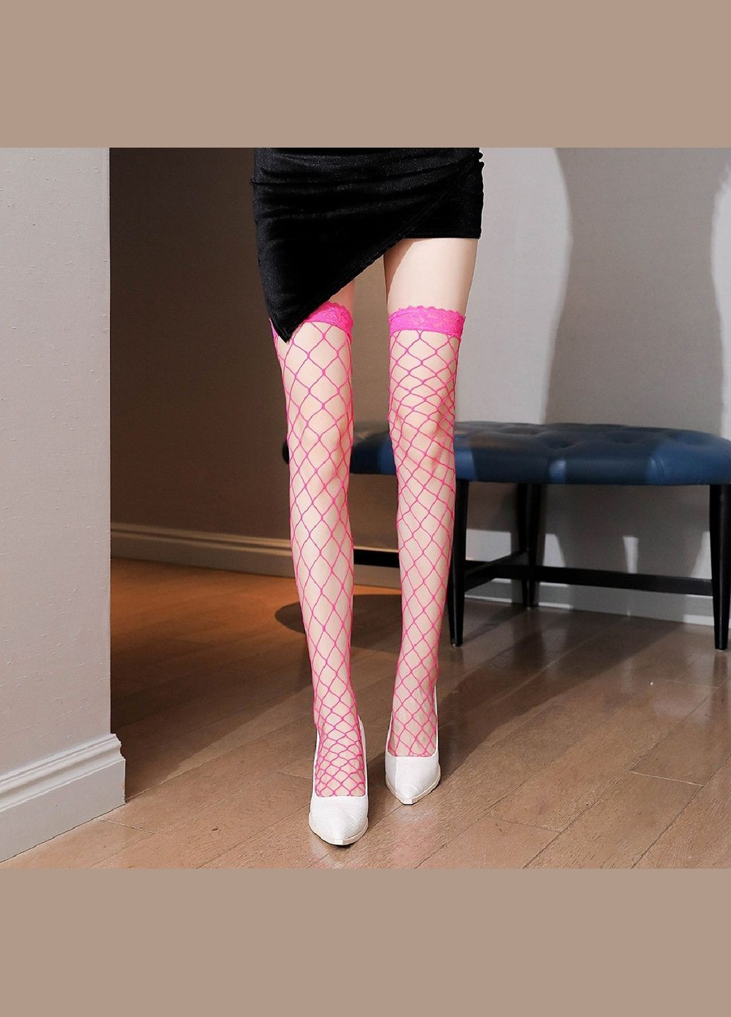 Чулки чулки в сеточку сексуальное эротическое белье 1-2 (1-103/3) No Brand (311600530)