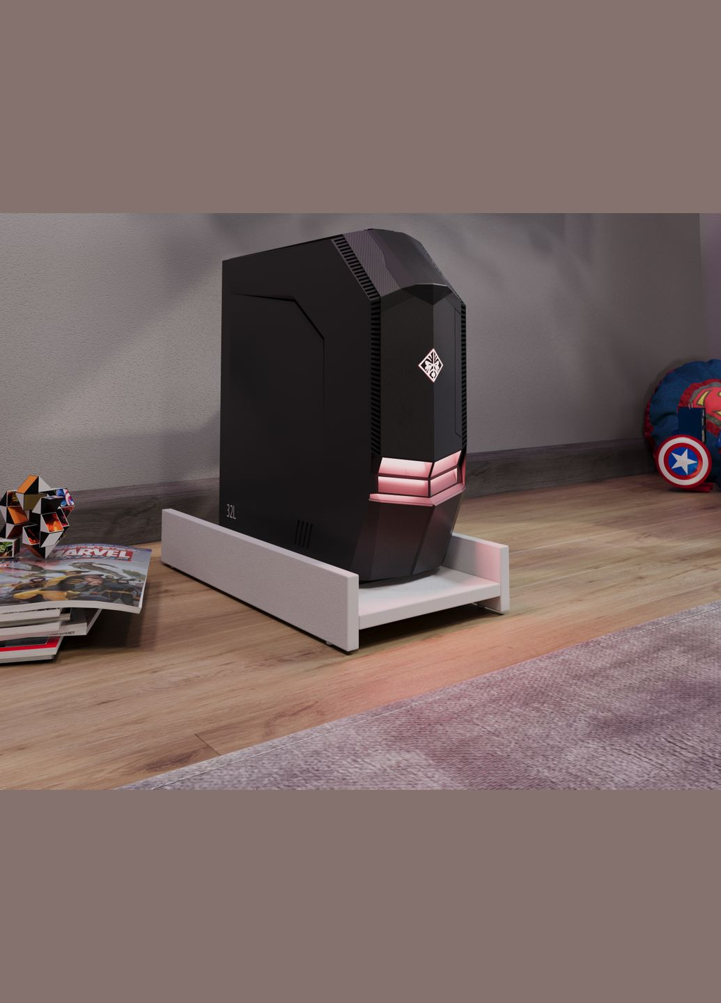 Підставка під системний блок, біла Markson MS904 біла (319155123)