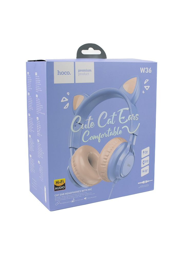 Навушники W36 Cat Ear Hoco (337995199)