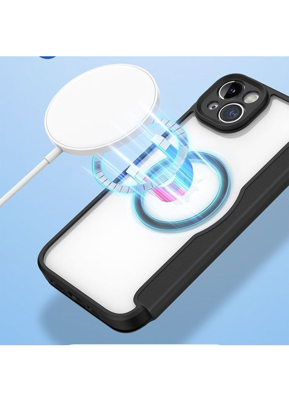 Чехол‑книжка Skin X Pro с MagSafe для Apple iPhone 14 / 13 (6.1") Черный Dux Ducis (372163230)