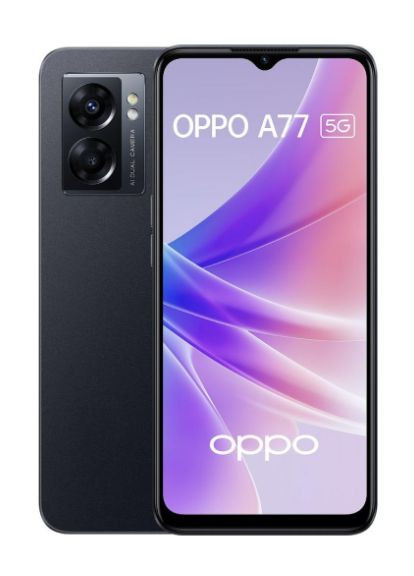 Смартфон A77 4/64GB Midnight Black Oppo (315502100)