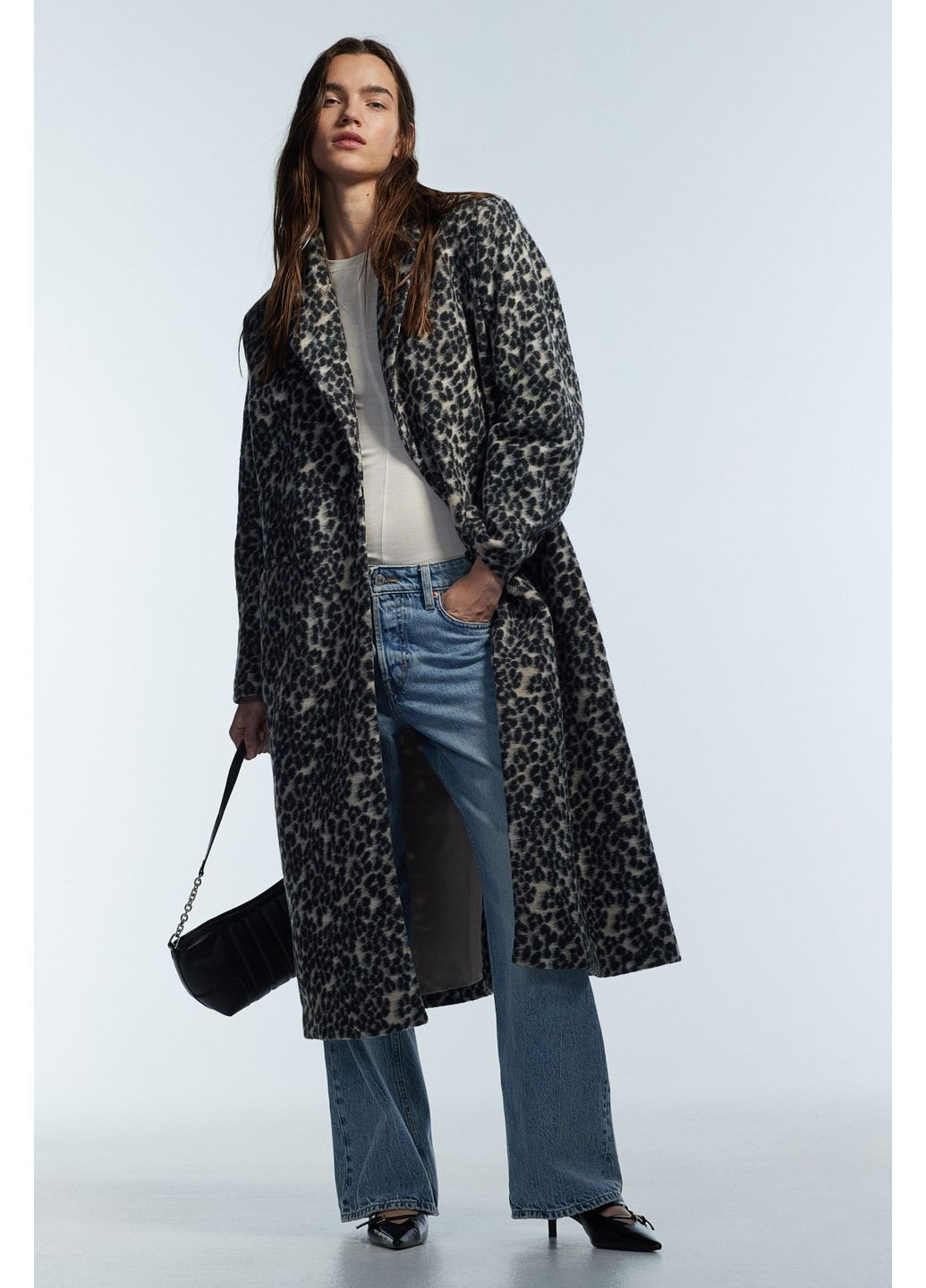 Прозоре демісезонне Пальто вільного крою H&M