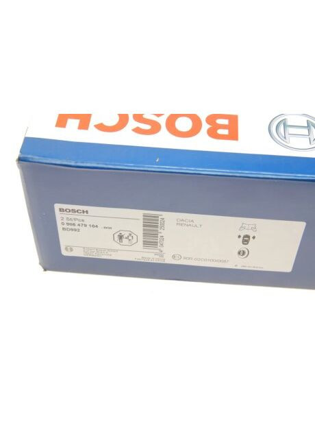Диск тормозной DACIA LOGAN, SANDERO, передн. (пр-во) 0 986 479 164 Bosch (366175019)