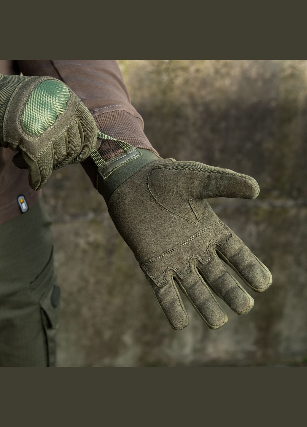 Рукавички Assault Tactical Mk.3 Olive (M) M-TAC (303412249)