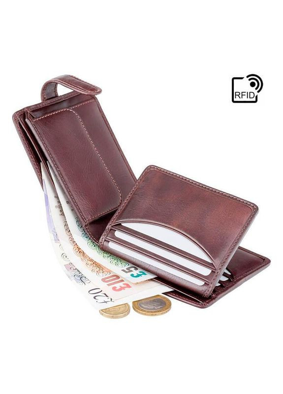 Портмоне мужское кожаное Filipo Brown (TSC48 BRN) Visconti (326055600)