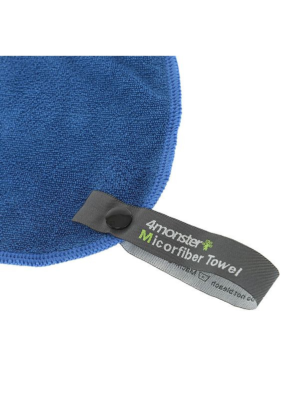 4monster рушник спортивний terry towel teft-100 синій (33622003), комбінований виробництво -