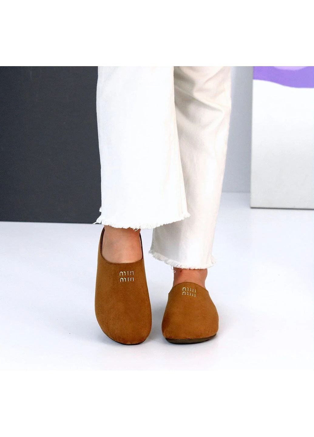 Жіночі клоги Toros camel No Brand (398323534)