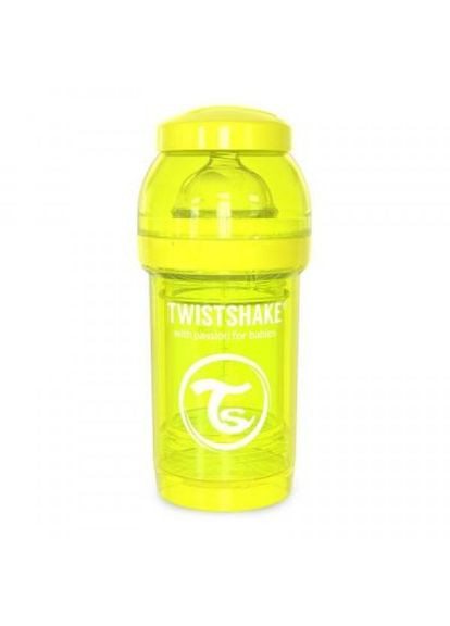 Пляшечка для годування Twistshake антиколиковая 180 мл, желтая (268142708)