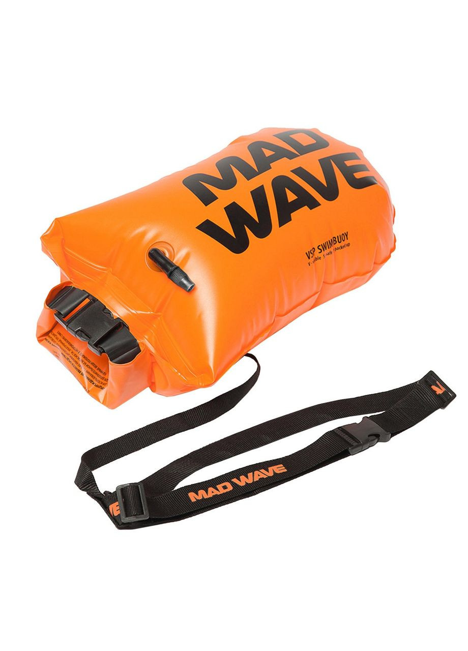 Сигнальный надувной буй MadWave M2040010 VSP Swim Buoy (ПВХ, оранжевый) Mad Wave (361435056)
