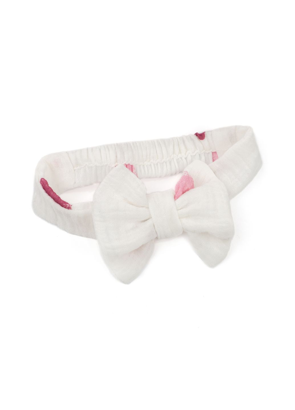 Пісочник для дівчинки з бантиками та пов'язкою Pink hearts dexter's (322458755)