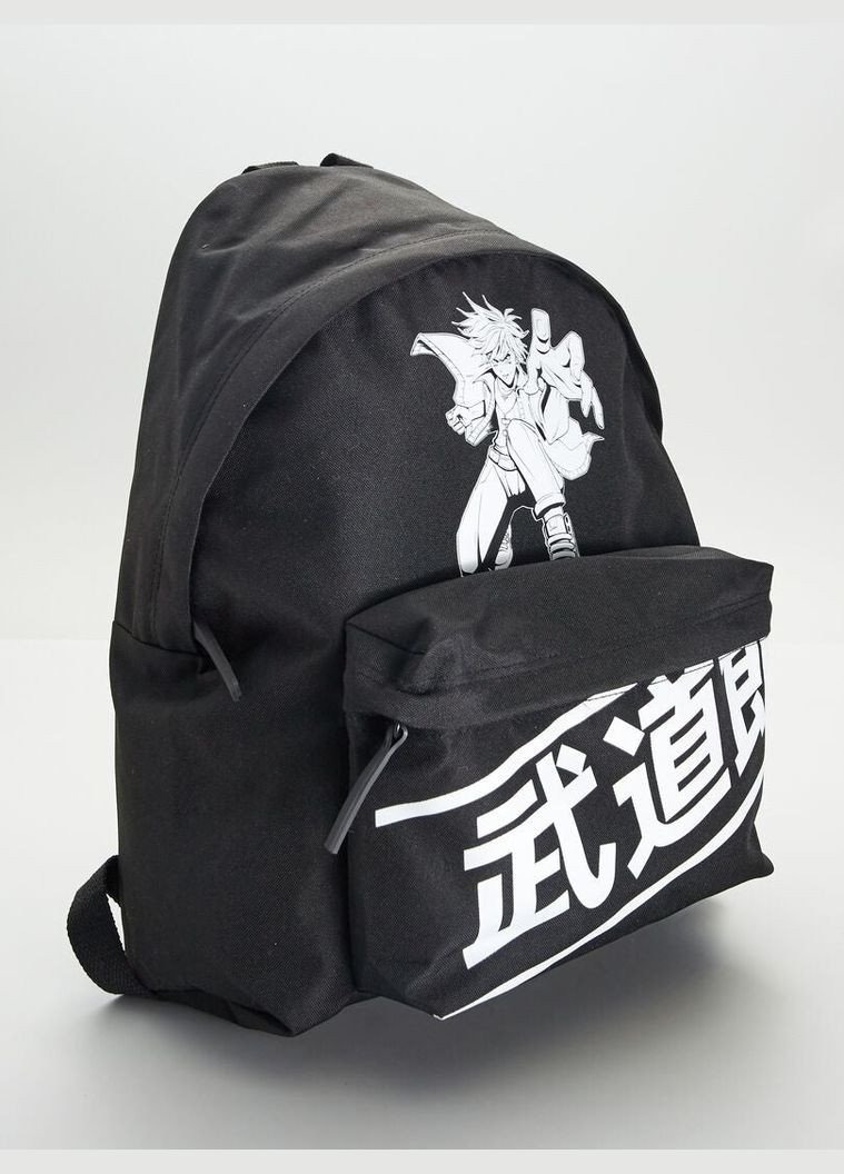 Рюкзак,черный с принтом, Kiabi (315070177)