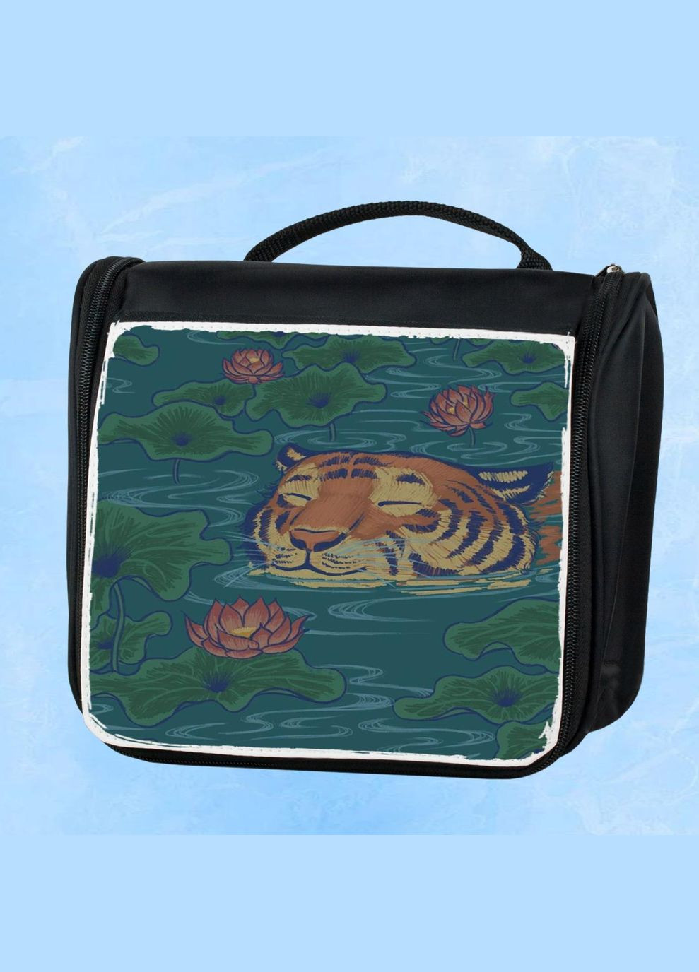 Дорожная сумка - органайзер для косметики несессер Art #236 Черная No Brand (318677014)