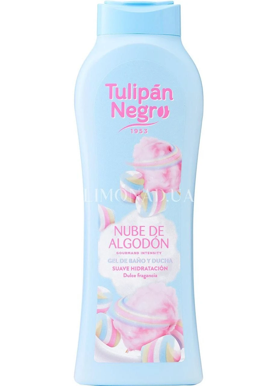 Гель для душа Сладкая вата 650 мл Tulipan Negro (341732151)