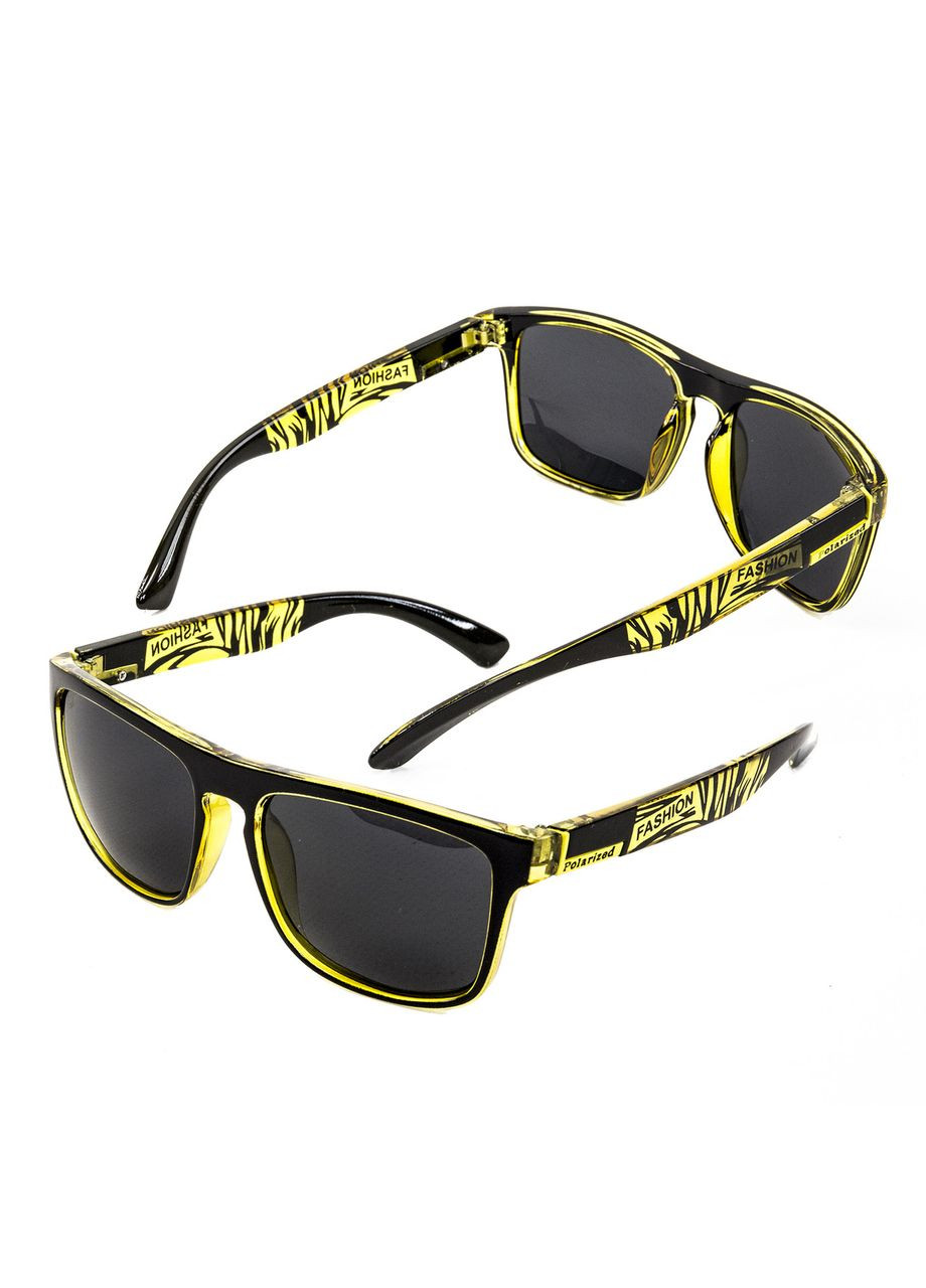 Очки солнцезащитные поляризованные ZN30779-TYL желтая оправа No Brand (315933290)